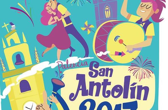 El madrileño Diego Pérez-Medel ha diseñado el cartel de las fiestas de Palencia