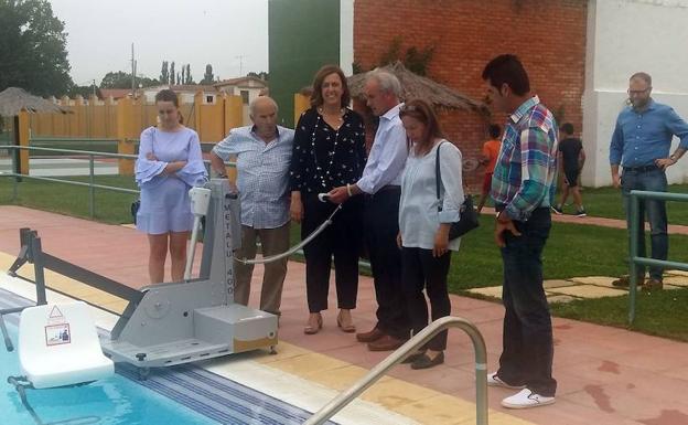 La Diputación de Palencia mejora la accesibilidad de los espacios públicos