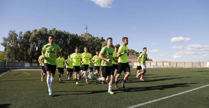 Primer entrenamiento de pretemporada del Palencia Cristo Atlético