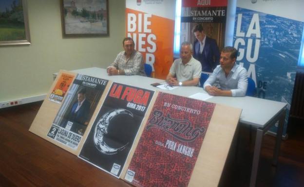 Laguna de Duero apuesta por David Bustamante, Burning y La Fuga