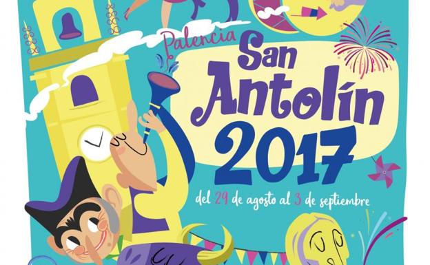 Programa de fiestas de San Antolín en Palencia 2017. Viernes, 1