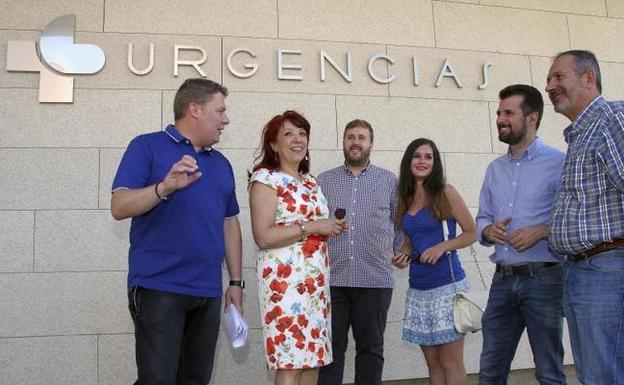 Tudanca denuncia que el centro de salud de Astorga está «infrautilizado»