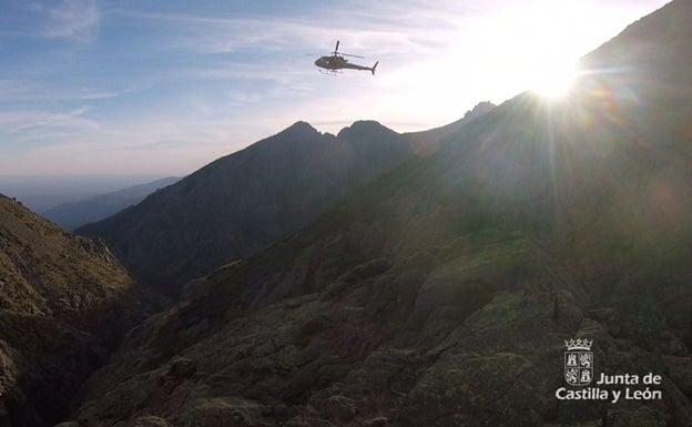 Rescate a un montañero enriscado en Sierra de Gredos