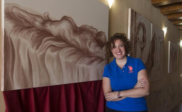 Nada de carboncillo, lo voy a pintar con vino