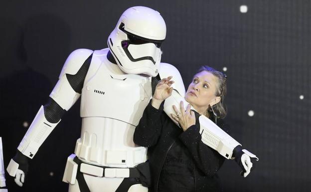 Un final increíble para la princesa Leia