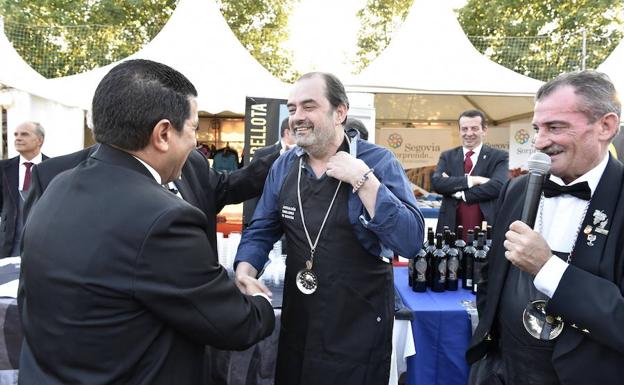 Jaime Rojas, nombrado Sumiller de Honor en el Open Castilla y León