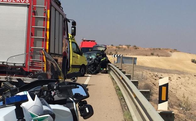 Un muerto en un accidente en Medina del Campo