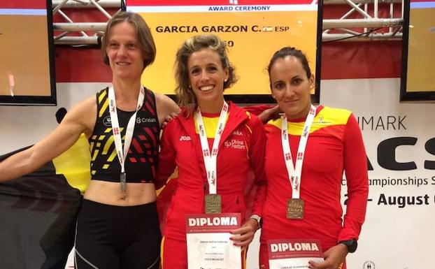 Carolina García, campeona en el europeo de Dinamarca