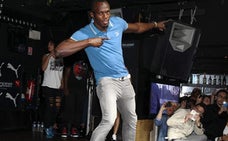 Bolt celebra su triste bronce en Londres con una fiesta nocturna