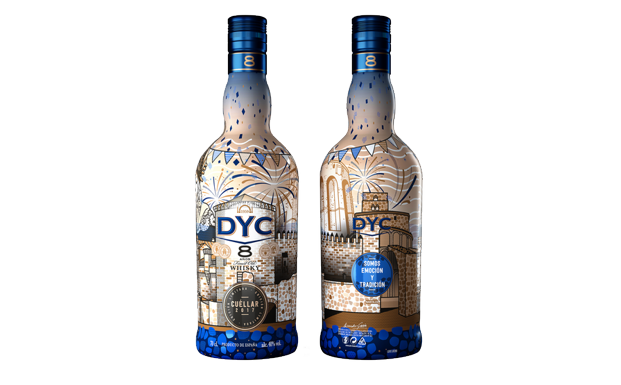 DYC lanza una nueva botella especial con motivo de las fiestas de Cuéllar