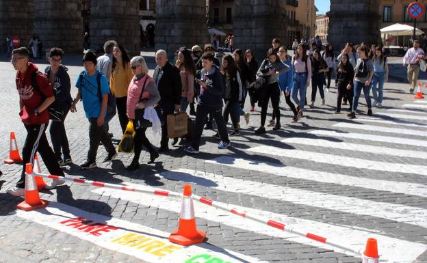 «Los segovianos usamos los pasos de cebra como si fueran nuestros»