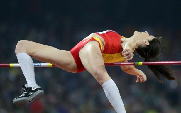 «Llego al Mundial en un mar de dudas», reconoce Ruth Beitia