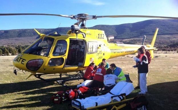 Herido un parapentista de 51 años en el segundo accidente en Arcones en un mes