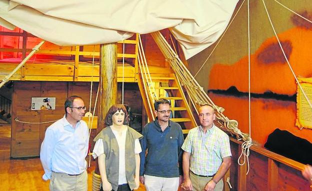 El cónsul de España en Miami, de visita a Santervás