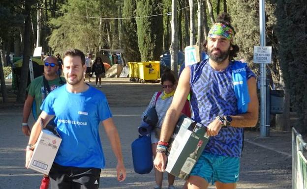 Raúl Gómez recauda 250 juguetes en un entrenamiento solidario en Sonorama