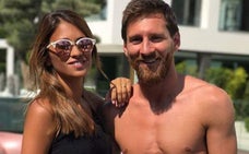 Tres millones de 'me gusta' para los cuerpazos de Messi y Antonella