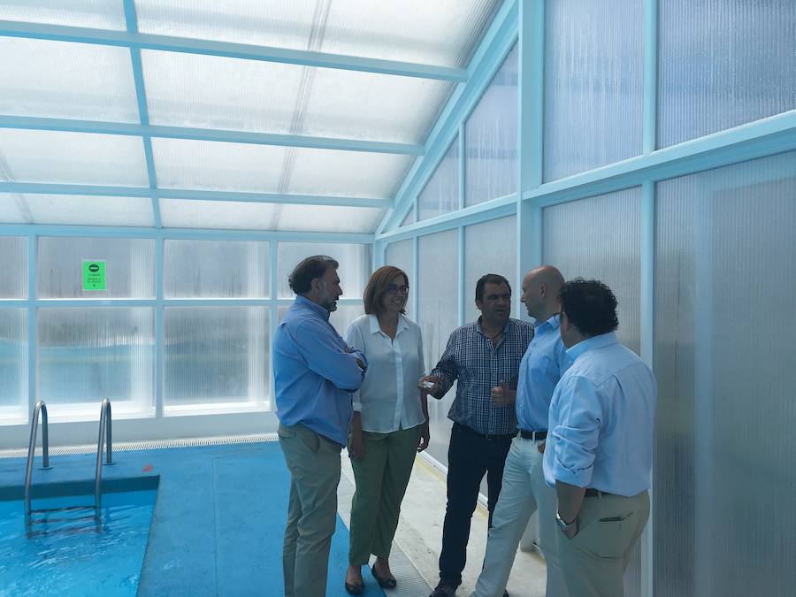 La Diputación destina 85.500 euros a cubrir la piscina de Saldaña