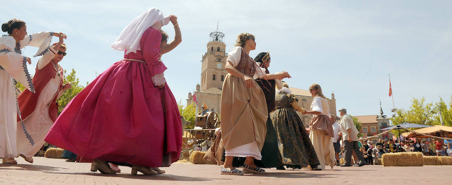 Ambiente en la Feria Renacentista de Medina del Campo. Sábado