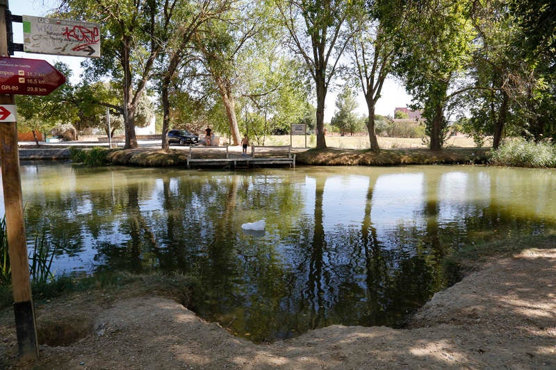 Los rincones preferidos por los palentinos para escapar del calor