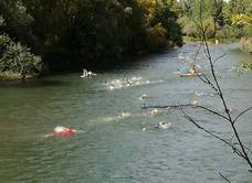 Raúl Manso y Ángela Tejedor, campeones del triatlón olímpico de Castilla y León
