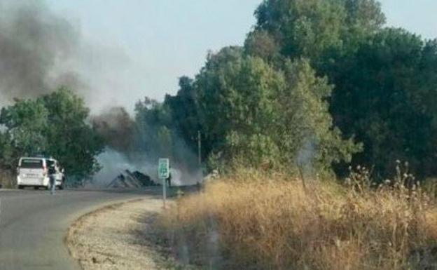 Un camionero leonés fallece tras arder su vehículo en Sevilla