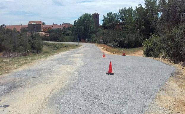 El arreglo de la carretera de Ribota a Valvieja se lleva 98.000 euros