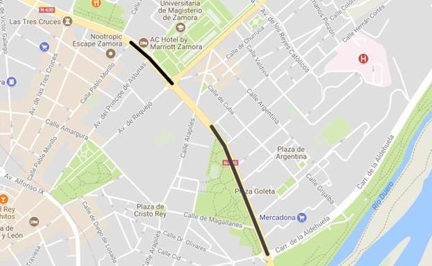 El Ayuntamiento pide autorización a Fomento para el arreglo de aceras en Cardenal Cisneros