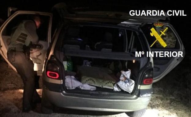 La Guardia Civil sorprende a un individuo robando en una cantera en Las Merindades