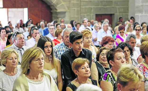 Un día en honor del santo antes de terminar las fiestas