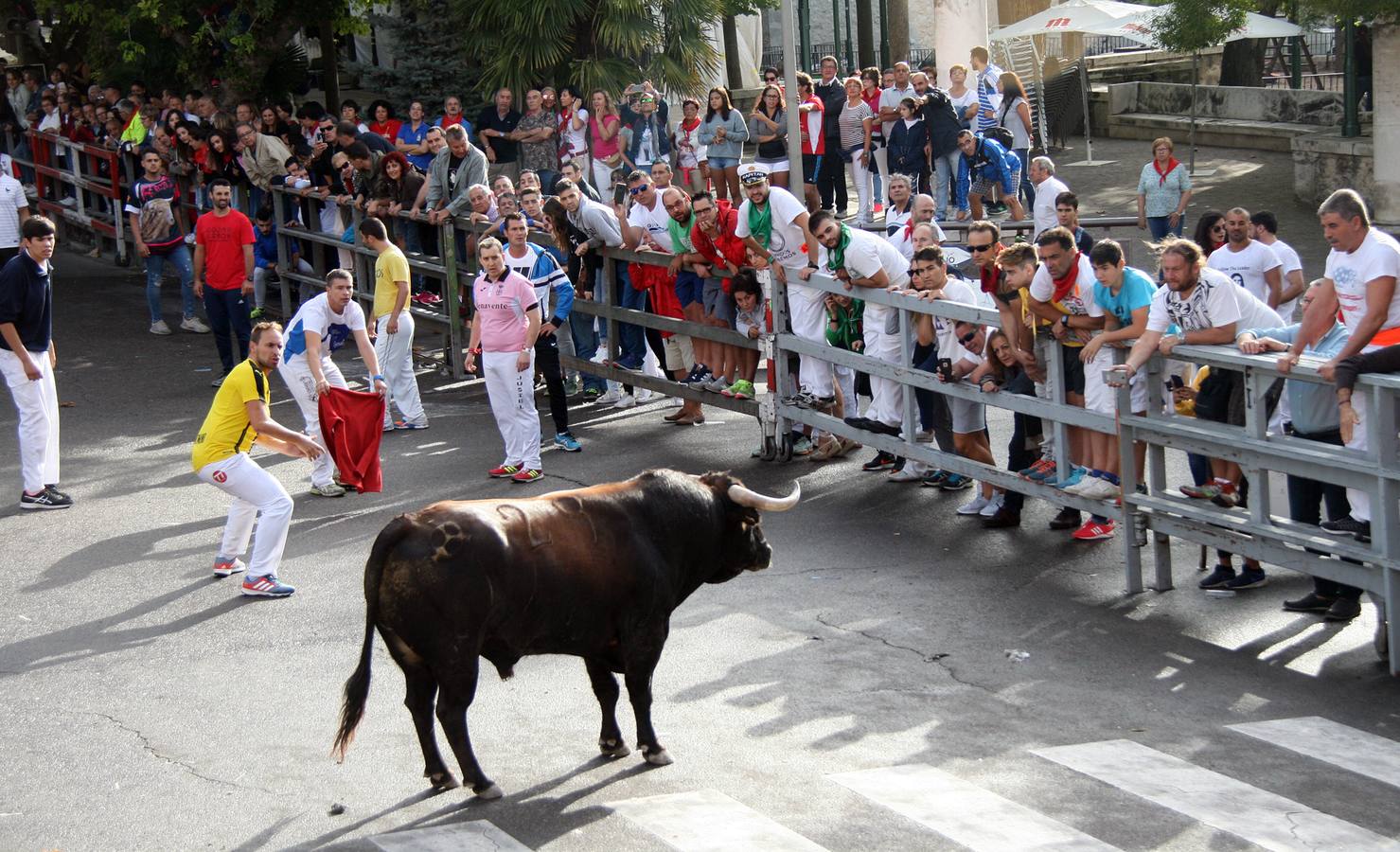 Complicado y tenso encierro en Cuéllar