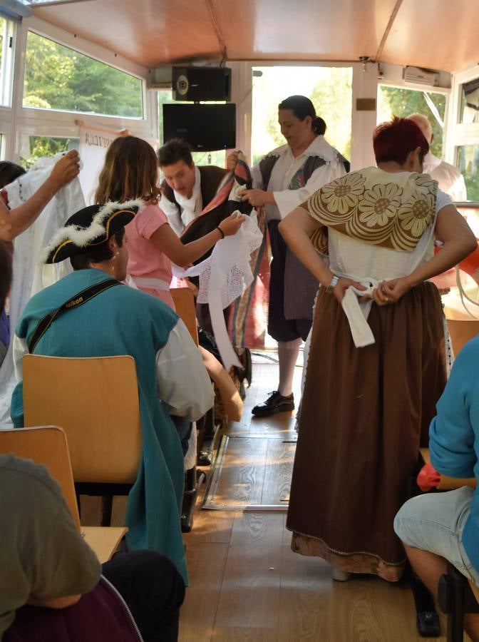 Viaje teatralizado por el Canal de Castilla
