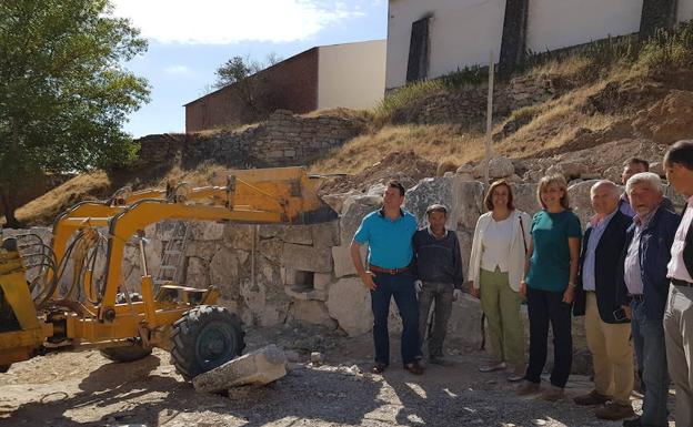 Valdecañas de Cerrato canaliza el arroyo para hacer accesible el final del viario