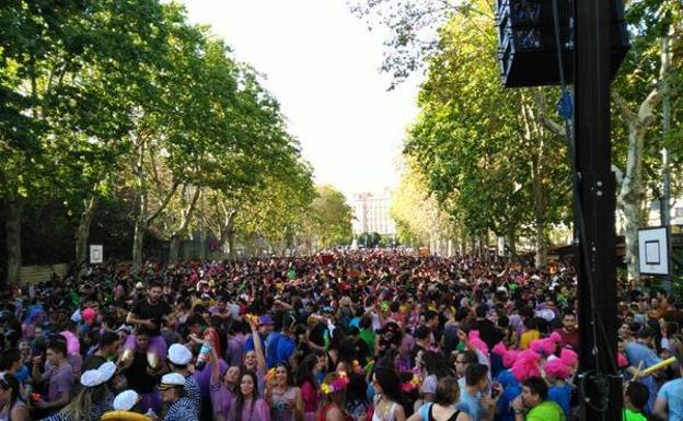 Las peñas toman el centro de Valladolid