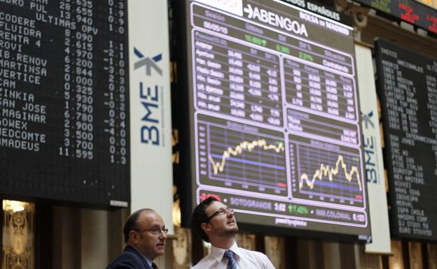 La Bolsa española pierde el 0,19% semanal por la subida del euro