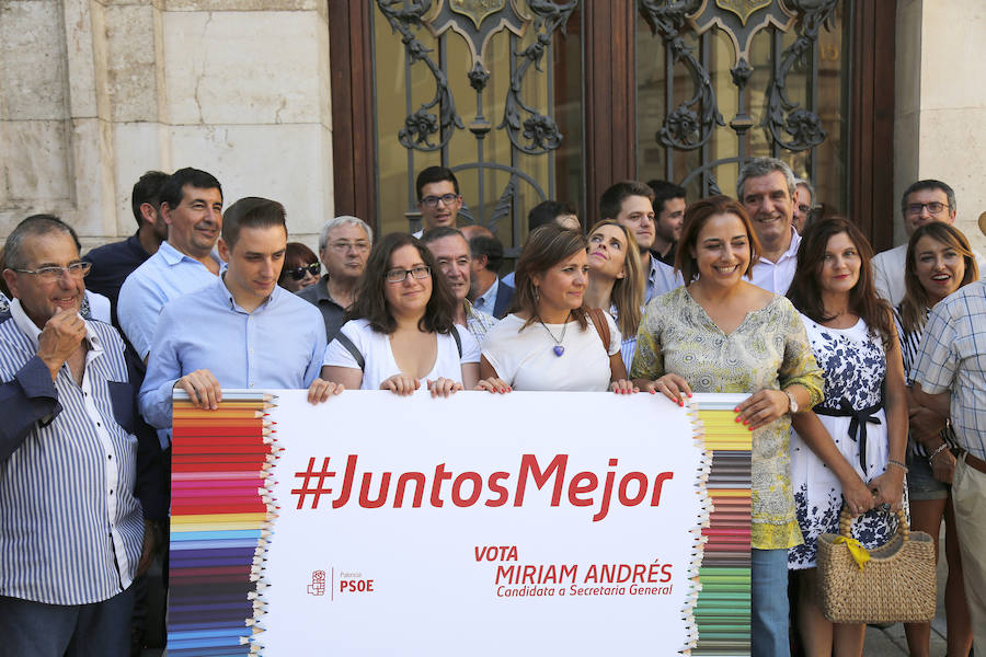 Miriam Andrés defiende un PSOE «comprometido y de respeto al militante»