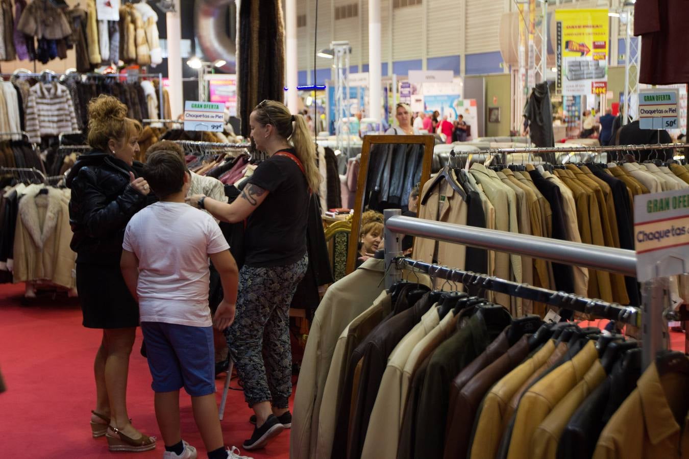 Ambiente en la Feria de Muestras de Valladolid