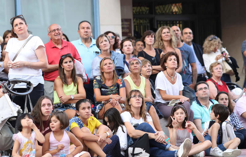 Teatro vertical en Palencia