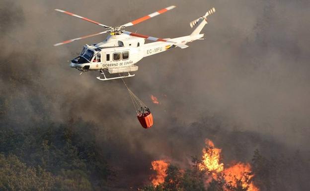 Controlados los incendios en las provincias de Ávila y Zamora