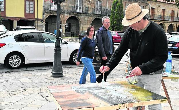26 pintores retratan Aguilar de Campoo