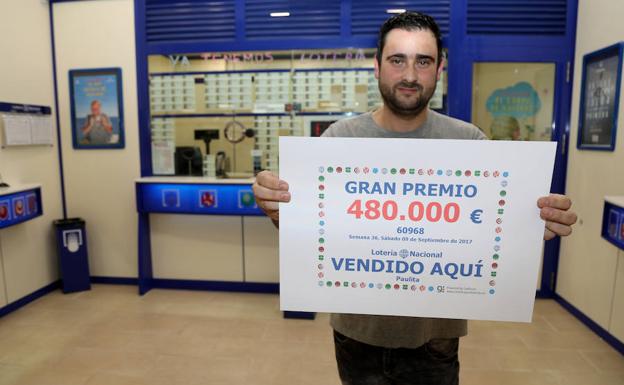 El primer premio de la Lotería deja en Palencia 480.000 euros