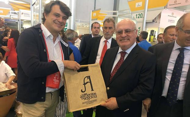 Portugal se interesa por la marca Alimentos de Segovia