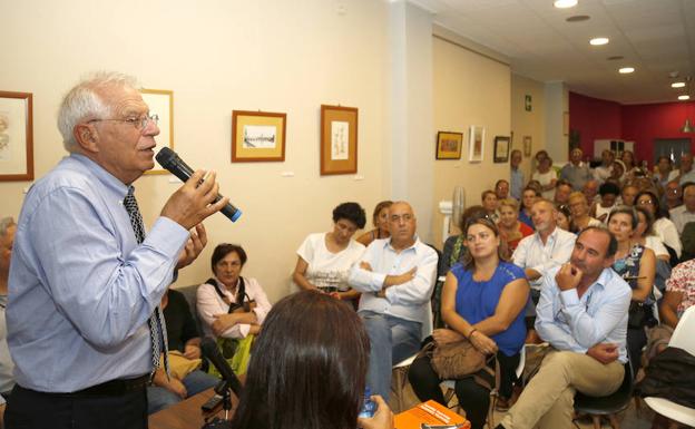Furor por borrell en palencia