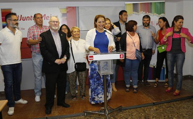 Miriam Andrés cree que la bicefalia en el PSOE de Palencia sería negativa