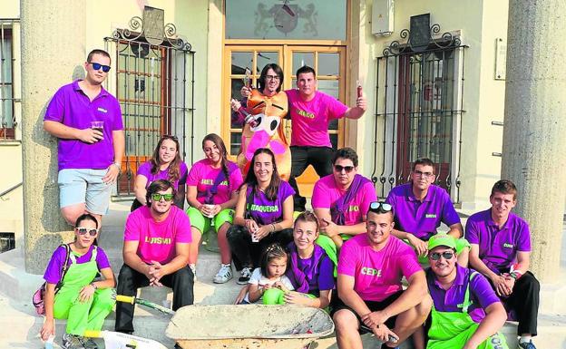Las peñas se convierten en protagonistas en Baltanás