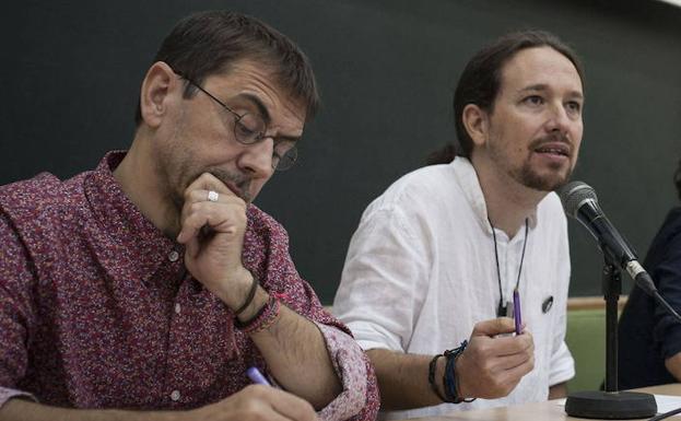 Monedero compara las palabras del PP con «las justificaciones del 36»