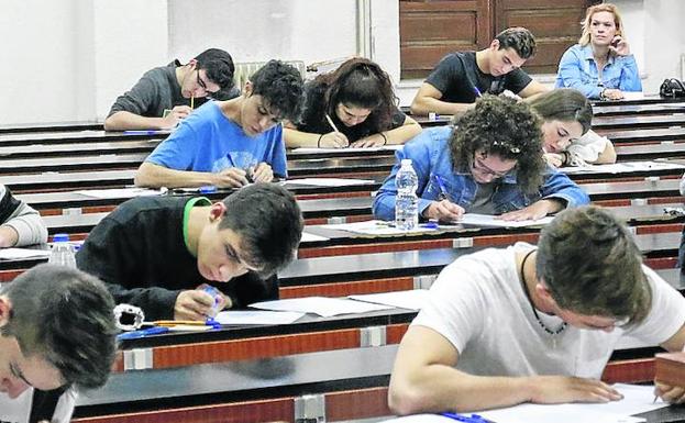 El 78% de los estudiantes aprobó los exámenes de laselectividad de septiembre