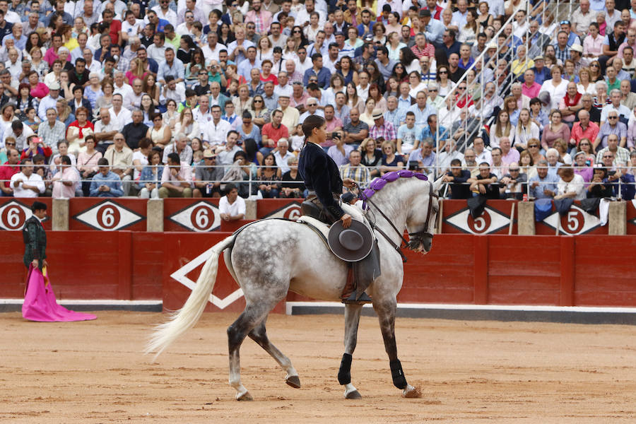 La corrida de rejones cierra la feria taurina de Salamanca