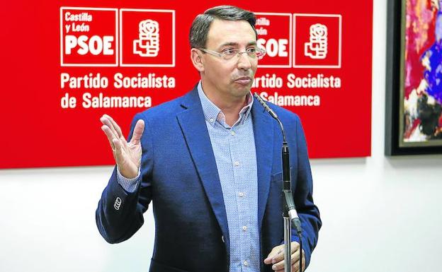 Fernando Pablos optará a un tercer mandato al frente del PSOE salmantino