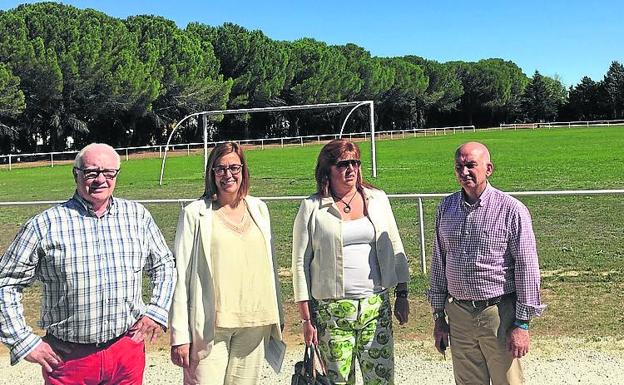 Villoldo cuenta con una nueva pista polideportiva