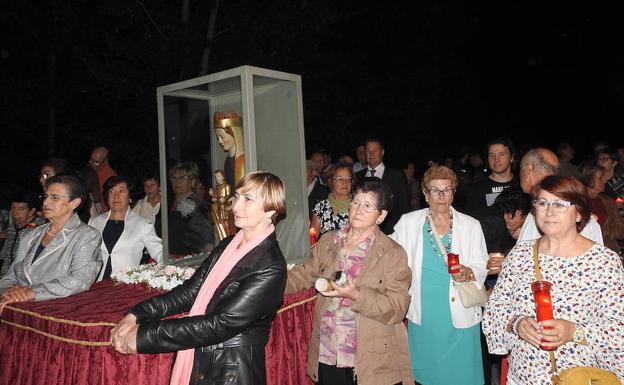 Aldeasoña, cinco años con la Virgen